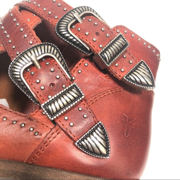 FRYE western ankle boots 5.5 M - Picture 6 of 10